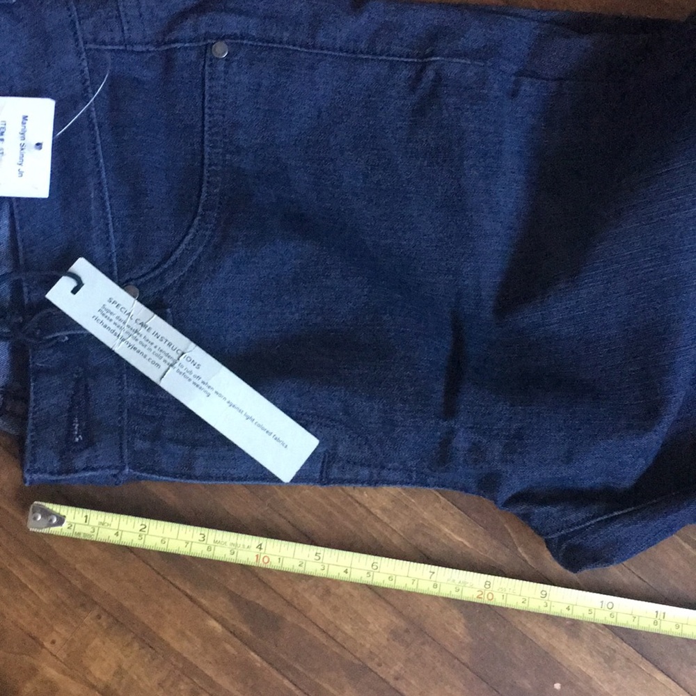 Rich &Skinny Marilyn Stretch Denim Jeans Nightfall - Picture 7 of 7